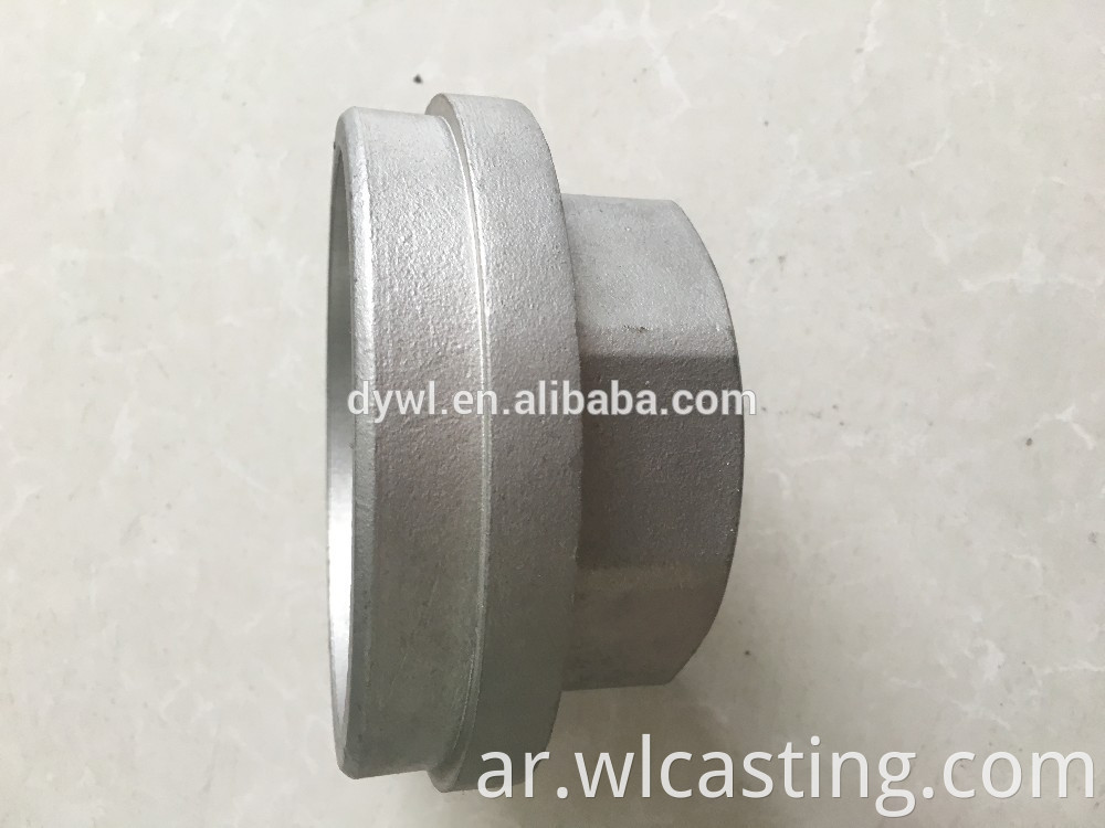 stainless steel hardware flange nipple plate thread union